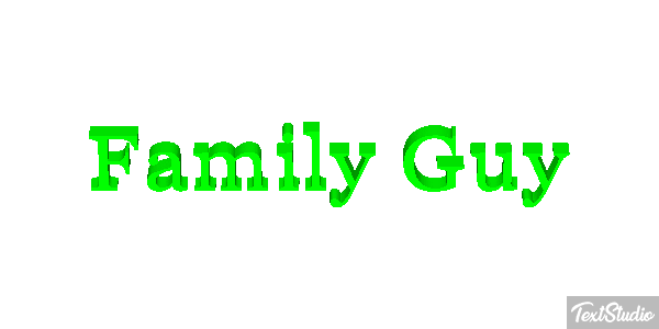 Family Guy Metin efekti