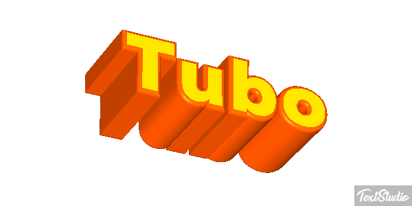 Tubo Efeito do texto