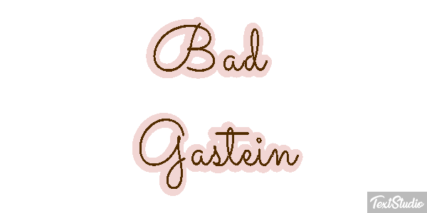 Bad Gastein Effetto testo