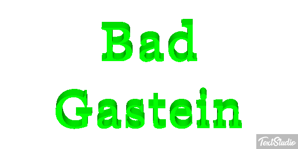 Bad Gastein Effetto testo