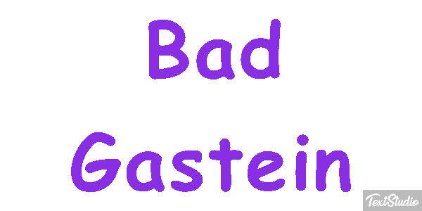 Bad Gastein Effetto testo