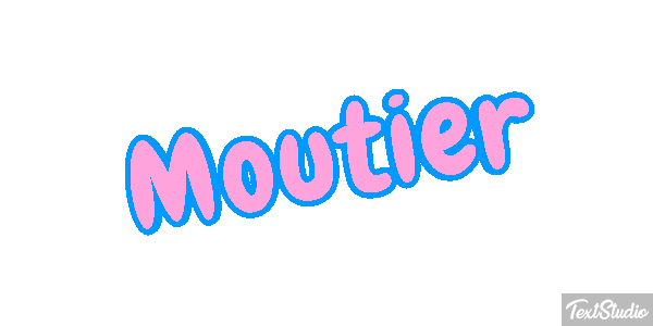 Moutier Effetto testo