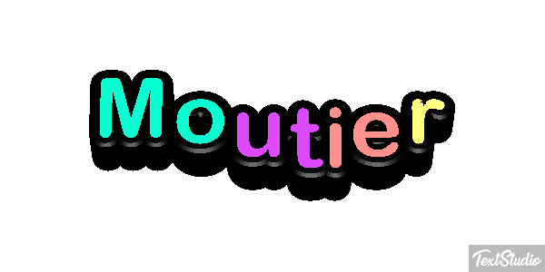 Moutier Effetto testo
