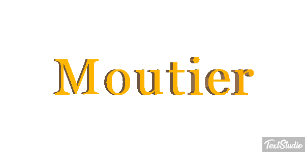 Moutier Effetto testo