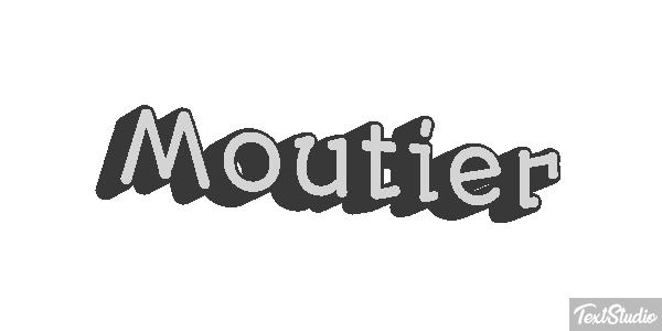 Moutier Effetto testo
