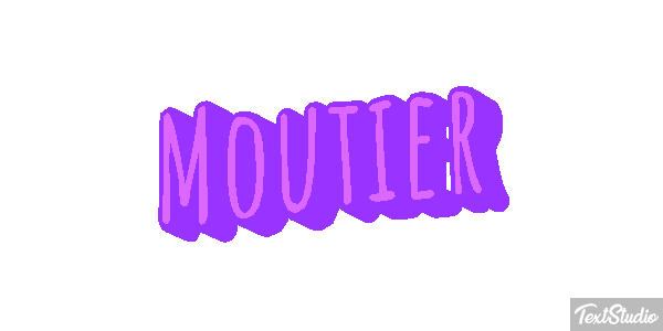 Moutier Effetto testo