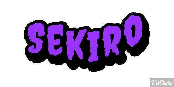 Sekiro Effetto testo