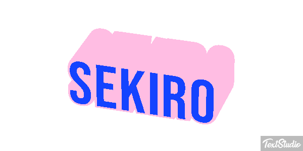 Sekiro Effetto testo