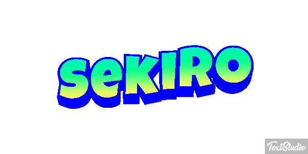 Sekiro Effetto testo