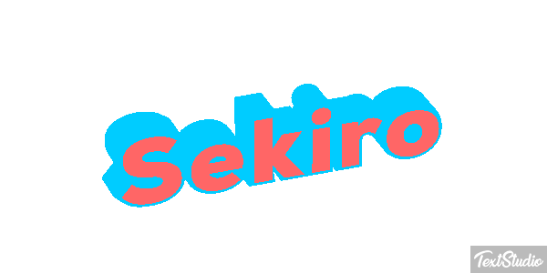 Sekiro Effetto testo