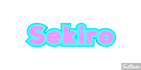 Sekiro Effetto testo