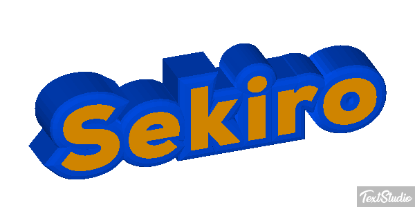 Sekiro Effetto testo