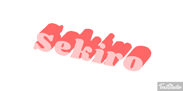 Sekiro Effetto testo