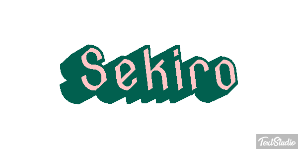 Sekiro Effetto testo