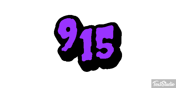 915 Efeito do texto