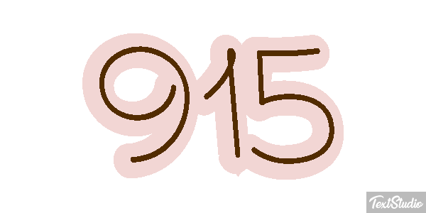 915 Efeito do texto