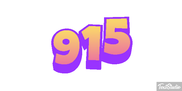 915 Efeito do texto
