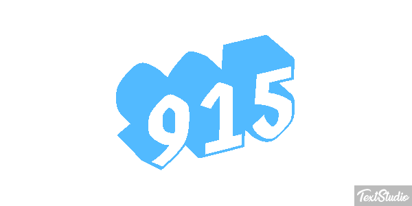 915 Efeito do texto