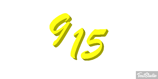 915 Efeito do texto