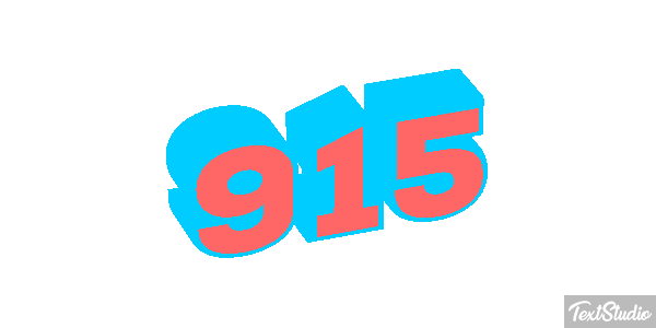 915 Efeito do texto