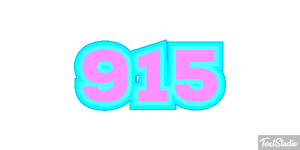915 Efeito do texto