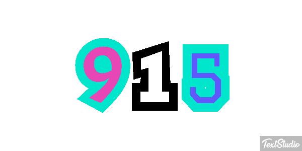 915 Efeito do texto