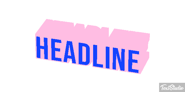 Headline Text effect