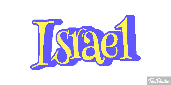 Israel Efecto de texto