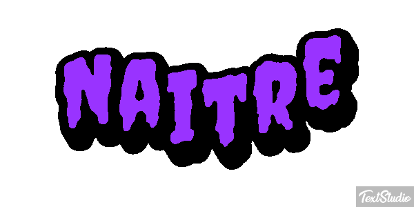 Naître Effet de texte
