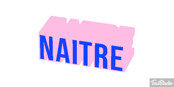 Naître Effet de texte