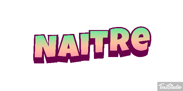 Naître Effet de texte