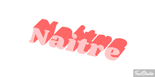 Naître Effet de texte