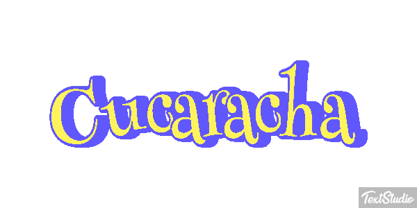 Cucaracha Текстовый эффект