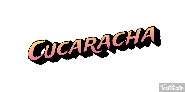 Cucaracha Текстовый эффект
