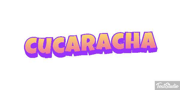 Cucaracha Текстовый эффект