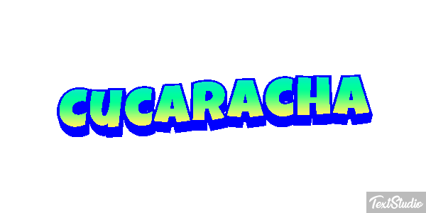 Cucaracha Текстовый эффект