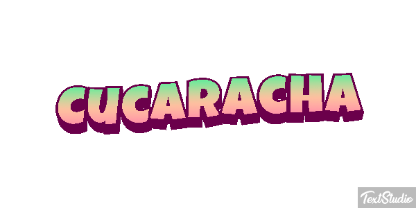 Cucaracha Текстовый эффект