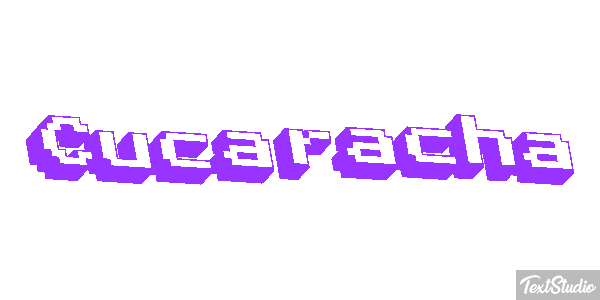 Cucaracha Текстовый эффект