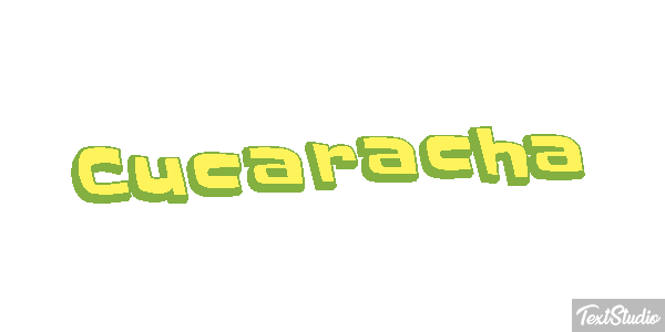 Cucaracha Текстовый эффект
