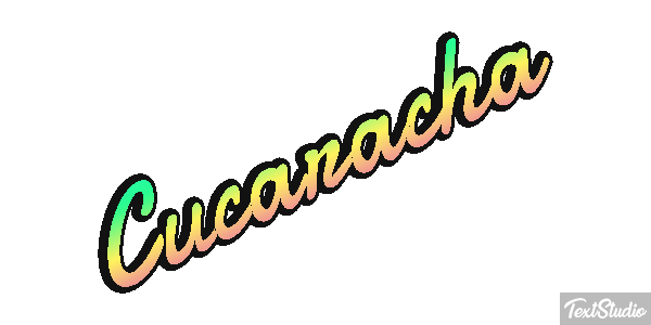 Cucaracha Текстовый эффект