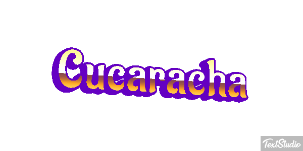 Cucaracha Текстовый эффект