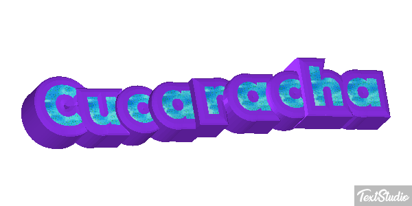 Cucaracha Текстовый эффект