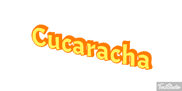 Cucaracha Текстовый эффект