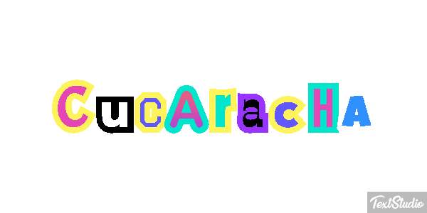 Cucaracha Текстовый эффект