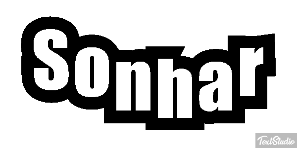 Sonhar Efeito do texto