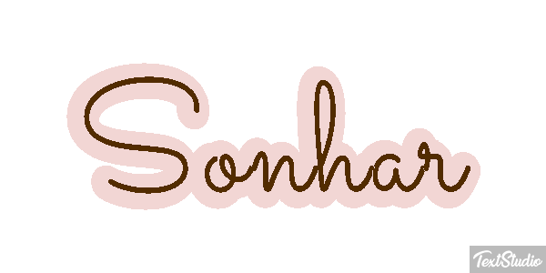 Sonhar Efeito do texto