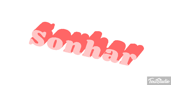 Sonhar Efeito do texto