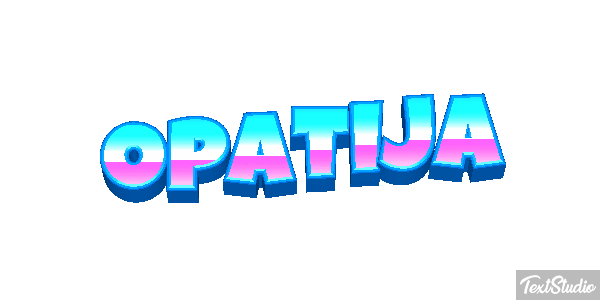 Opatija Efekt tekstowy