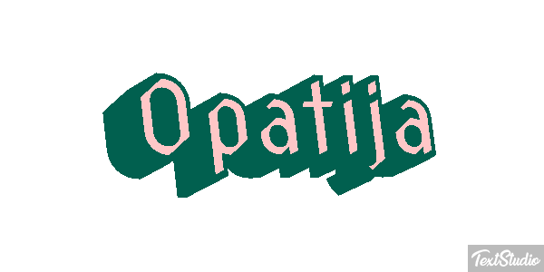 Opatija Efekt tekstowy