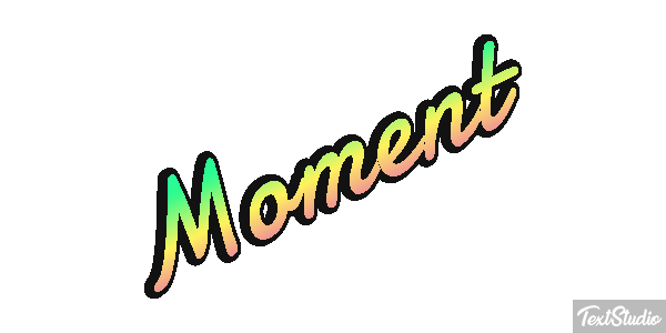 Moment テキスト効果